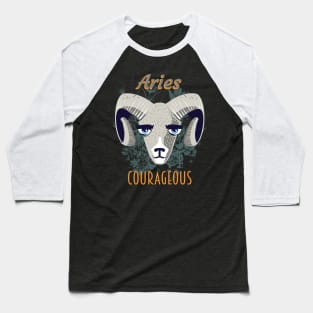 Aries sign of the zodiac Baseball T-Shirt